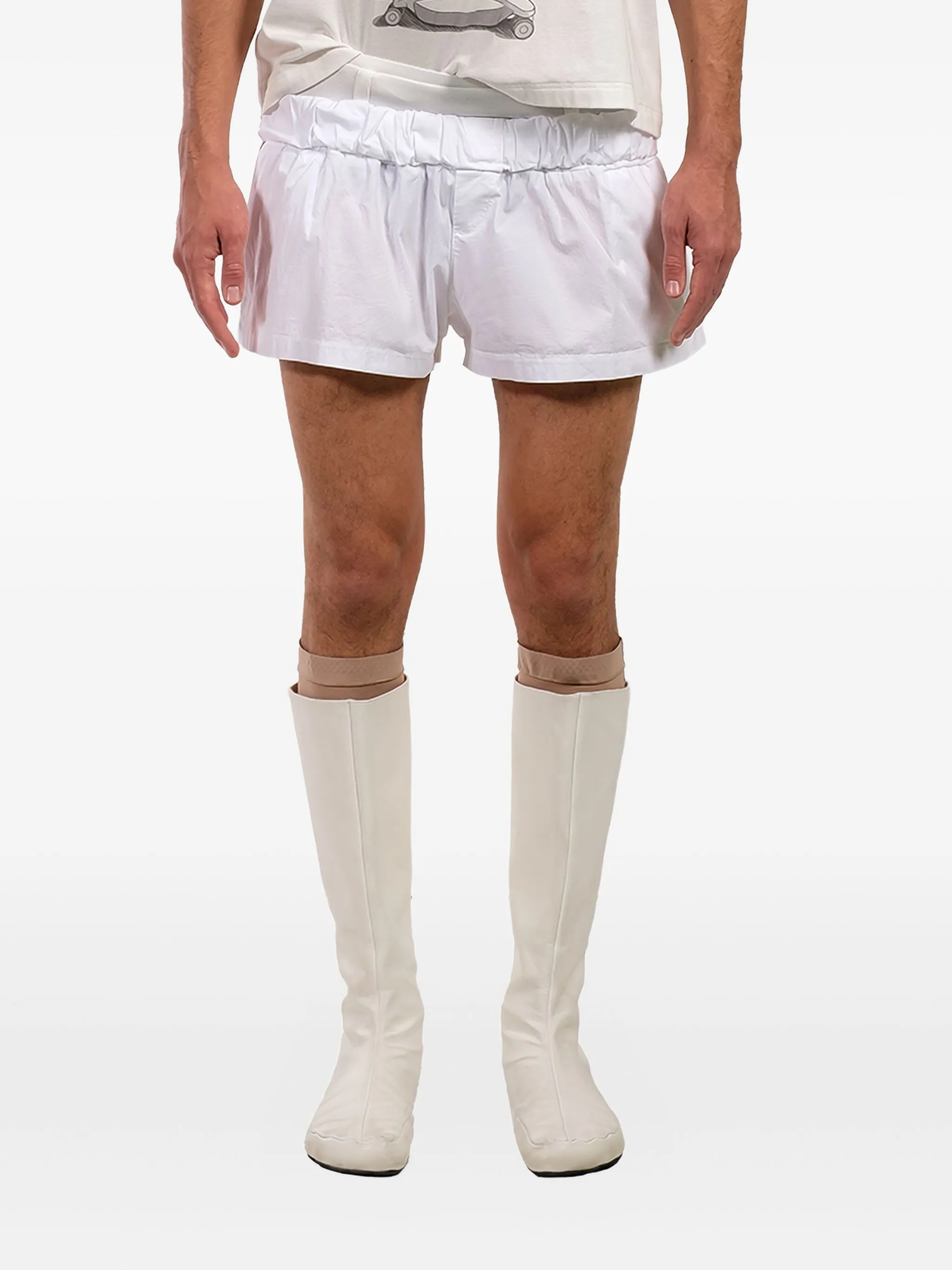 Шорты с эластичным поясом Natasha Zinko, белый
Шорты с эластичным поясом Natasha Zinko, белый