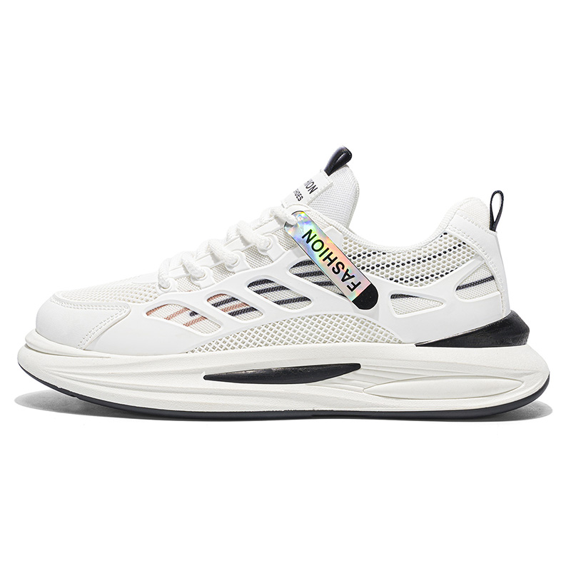 Низкие мужские кроссовки BOLE, White Black 
Низкие мужские кроссовки BOLE, White Black