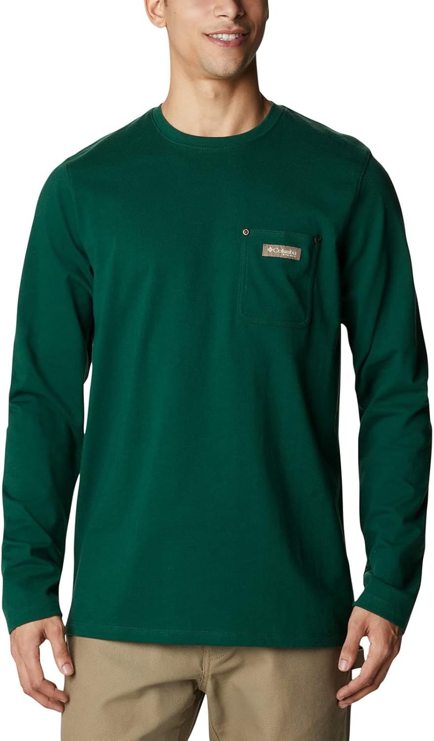 Мужская футболка Columbia Roughtail Work с длинными рукавами и карманом, Hurricane
Мужская футболка Columbia Roughtail Work с длинными рукавами и карманом, Hurricane