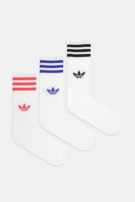 Носки 3-Stripes комплект из 3 пар Adidas Originals, белый
Носки 3-Stripes комплект из 3 пар Adidas Originals, белый