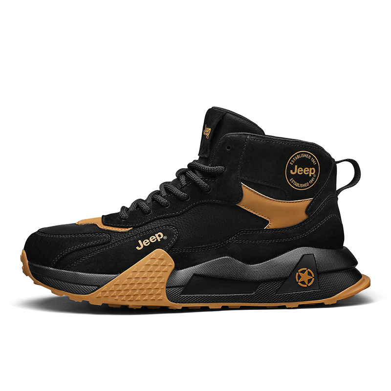 Jeep Новые осенне-зимние повседневные мужские туфли - черные, цвет Black
Jeep Новые осенне-зимние повседневные мужские туфли - черные, цвет Black