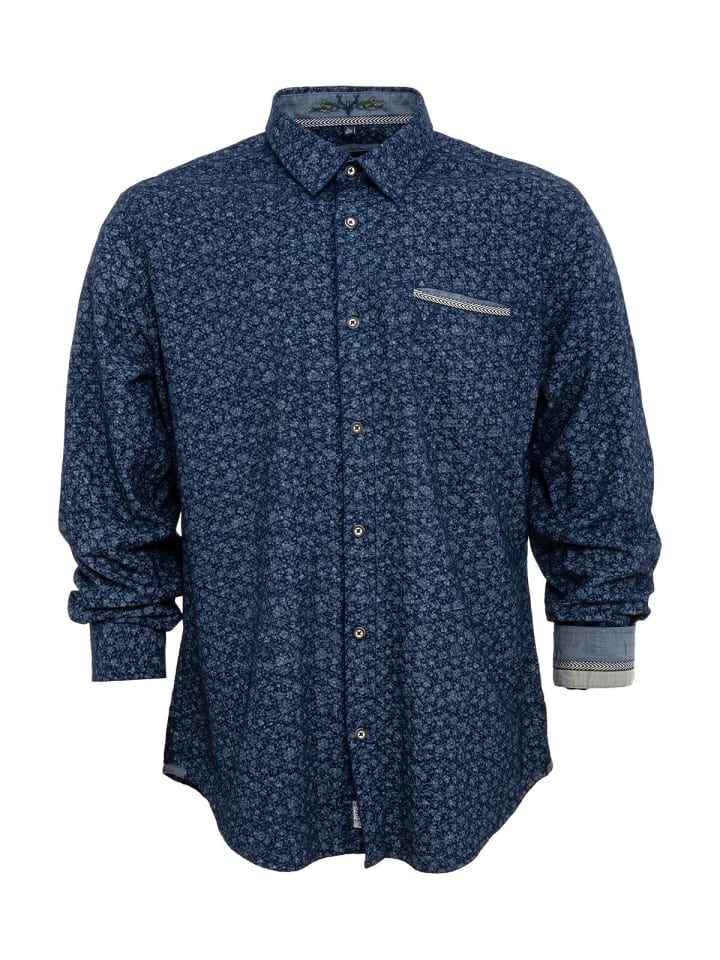 Рубашка 912468-000 темно-синего цвета KRÜGER
Рубашка 912468-000 темно-синего цвета KRÜGER