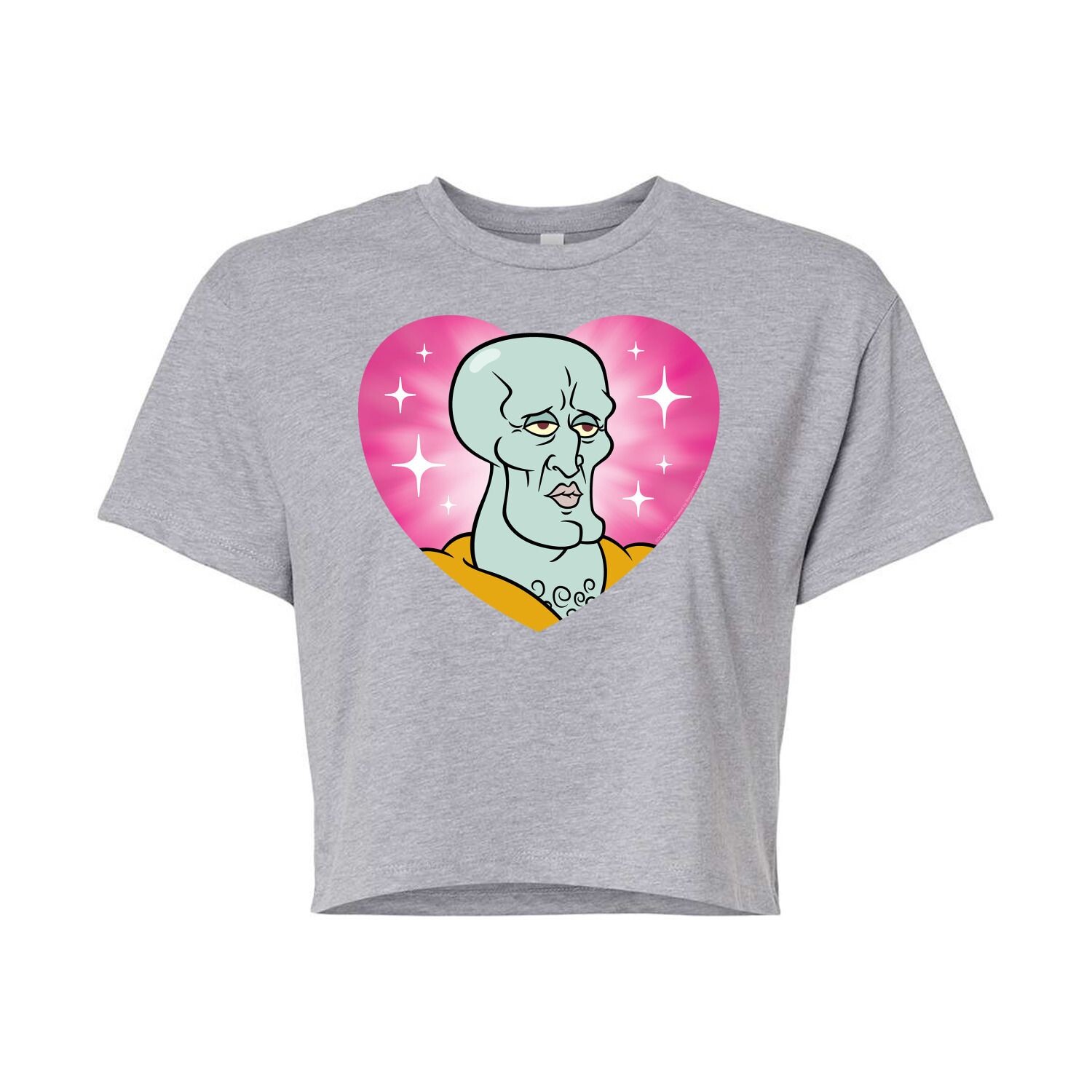 Детская футболка Nickelodeon SpongeBob SquarePants с рисунком сердца Squidward Licensed Character, серый
Детская футболка Nickelodeon SpongeBob SquarePants с рисунком сердца Squidward Licensed Character, серый