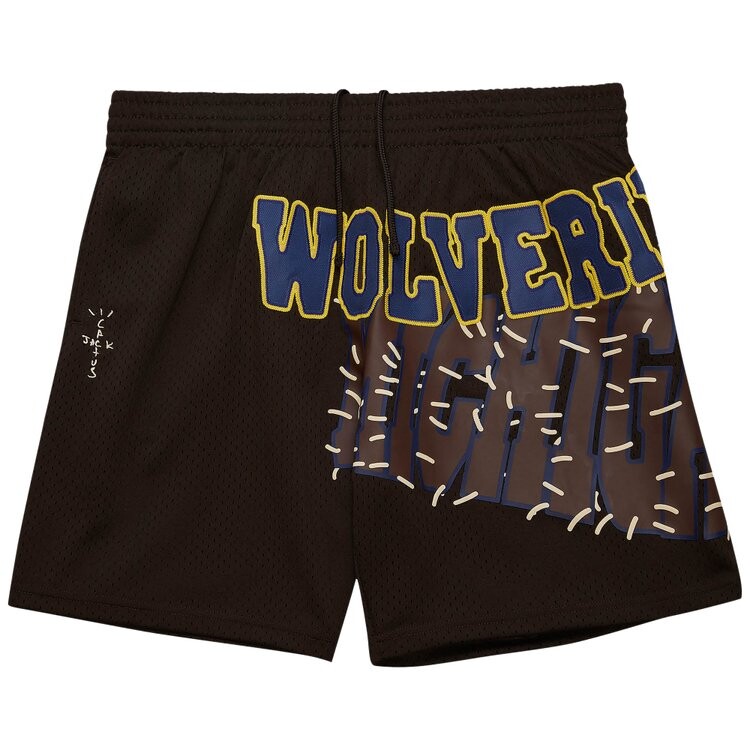 Шорты Cactus Jack By Travis Scott Cactus Jack by Travis Scott x Mitchell & Ness University Of Michigan Shorts, коричневый
Шорты Cactus Jack By Travis Scott Cactus Jack by Travis Scott x Mitchell & Ness University Of Michigan Shorts, коричневый