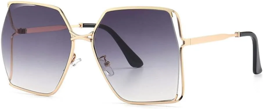 Винтажные солнцезащитные очки для женщин и мужчин, дорожные, в большой металлической оправе, с эффектом бабочки, очки с защитой от УФ-излучения UV400 generic, Black
Винтажные солнцезащитные очки для женщин и мужчин, дорожные, в большой металлической оправе, с эффектом бабочки, очки с защитой от УФ-излучения UV400 generic, Black