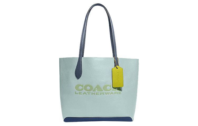 Сумка-шоппер Kia из коровьей кожи, женская, наплечная, лазурно-голубая и разноцветная COACH
Сумка-шоппер Kia из коровьей кожи, женская, наплечная, лазурно-голубая и разноцветная COACH