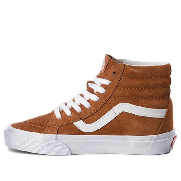 Кроссовки sk8-hi suede 'brown' Vans, коричневый 
Кроссовки sk8-hi suede 'brown' Vans, коричневый