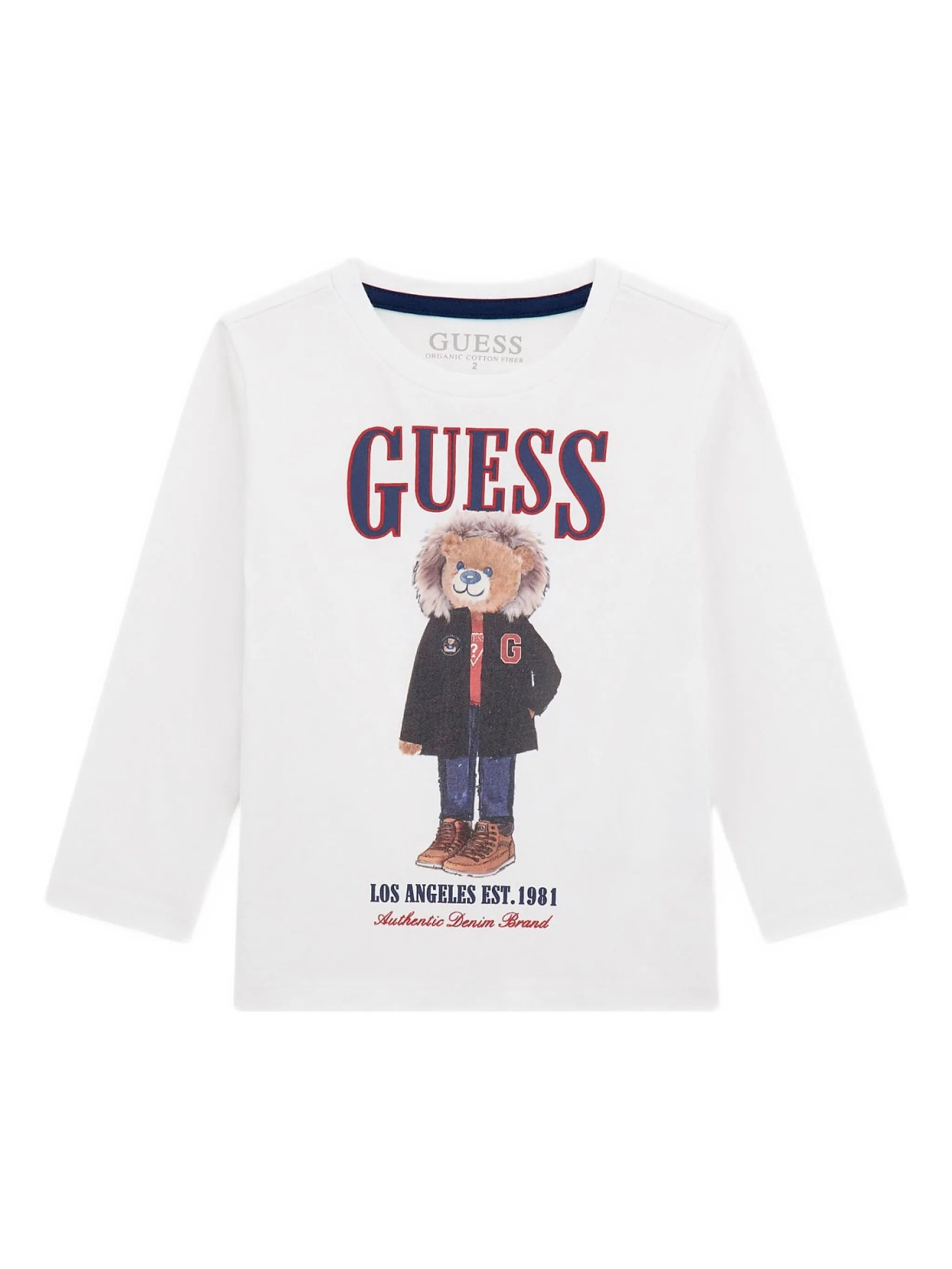 Топ с длинными рукавами и принтом Guess Kids, белый
Топ с длинными рукавами и принтом Guess Kids, белый