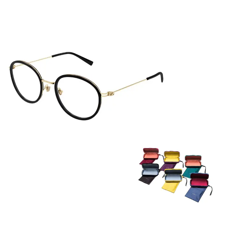 GUCCI Пластиковая металлическая круглая оправа для очков женская черная, Black
GUCCI Пластиковая металлическая круглая оправа для очков женская черная, Black