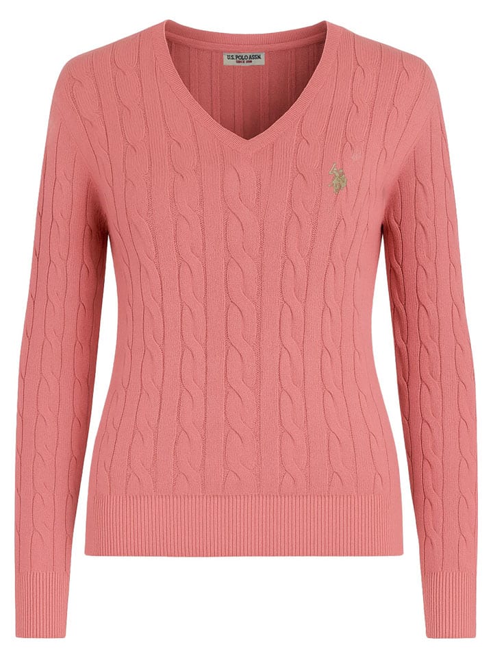 U.S. Polo Assn. Розовый свитер
U.S. Polo Assn. Розовый свитер
