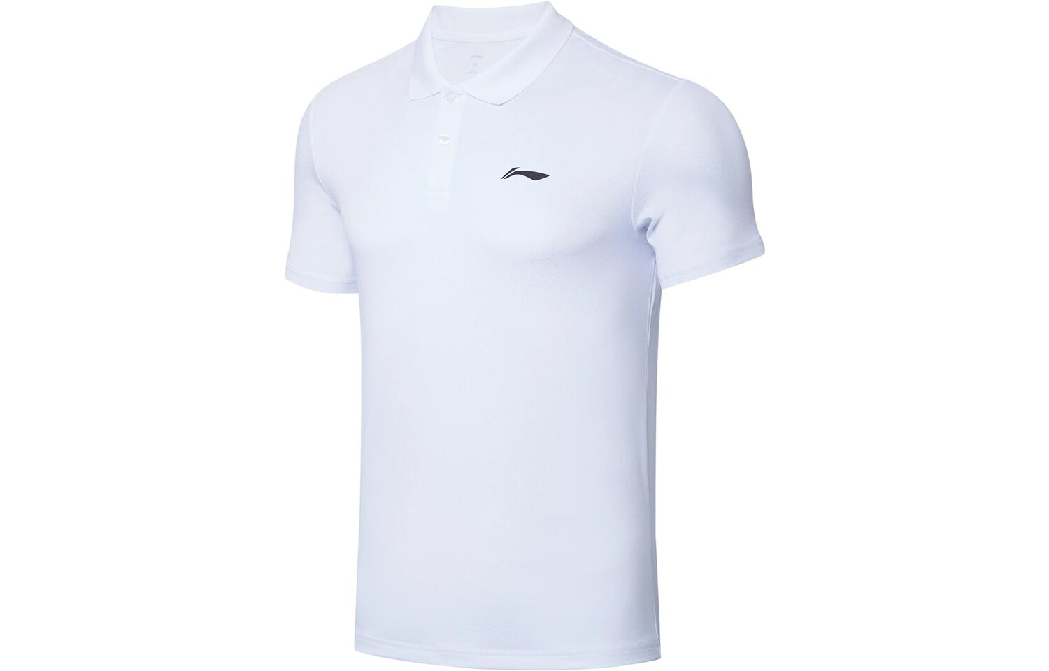 Футболка-поло для мужчин серии Badminton, белая Lining, белый 
Футболка-поло для мужчин серии Badminton, белая Lining, белый