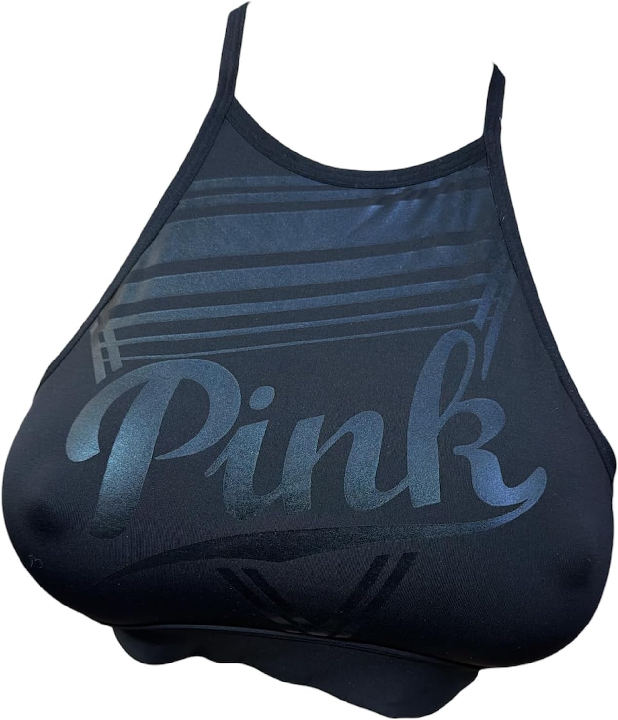 Спортивный бюстгальтер Victoria's Secret Pink Ultimate - на бретельках, без подкладки, с высоким воротом, черный, новый, Black
Спортивный бюстгальтер Victoria's Secret Pink Ultimate - на бретельках, без подкладки, с высоким воротом, черный, новый, Black