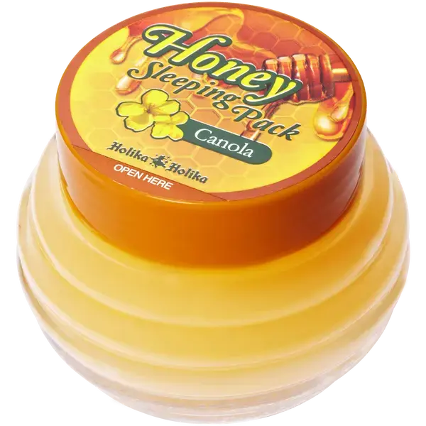 Ночная медовая маска для лица, 90 мл Holika Holika Honey sleeping pack canola
Ночная медовая маска для лица, 90 мл Holika Holika Honey sleeping pack canola