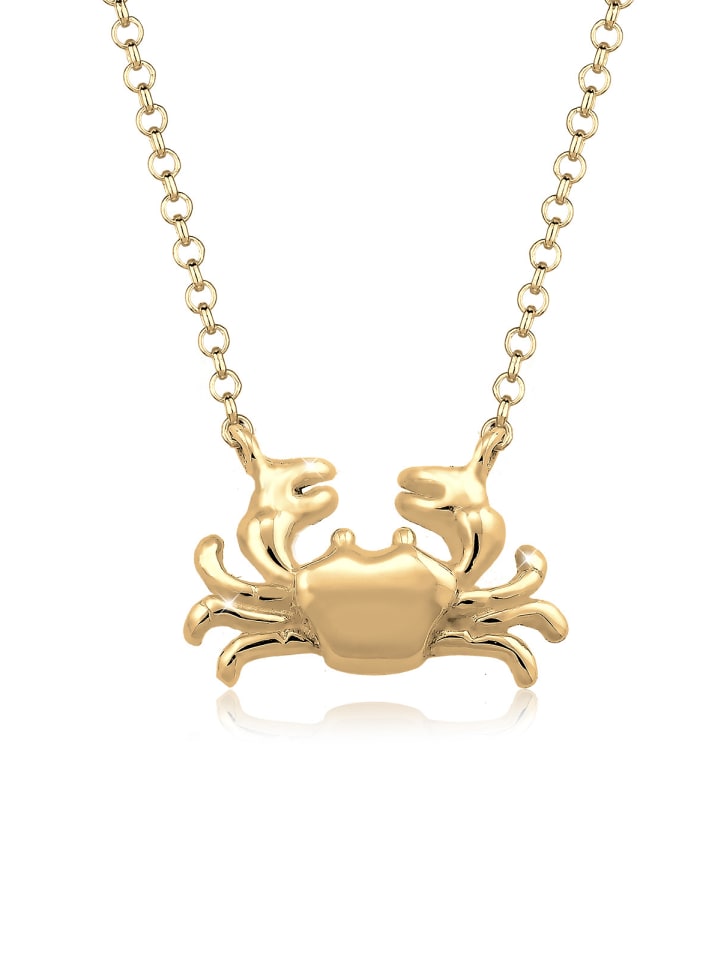 Elli Колье из серебра 925 пробы с золотой надписью «Рак»
Elli Колье из серебра 925 пробы с золотой надписью «Рак»