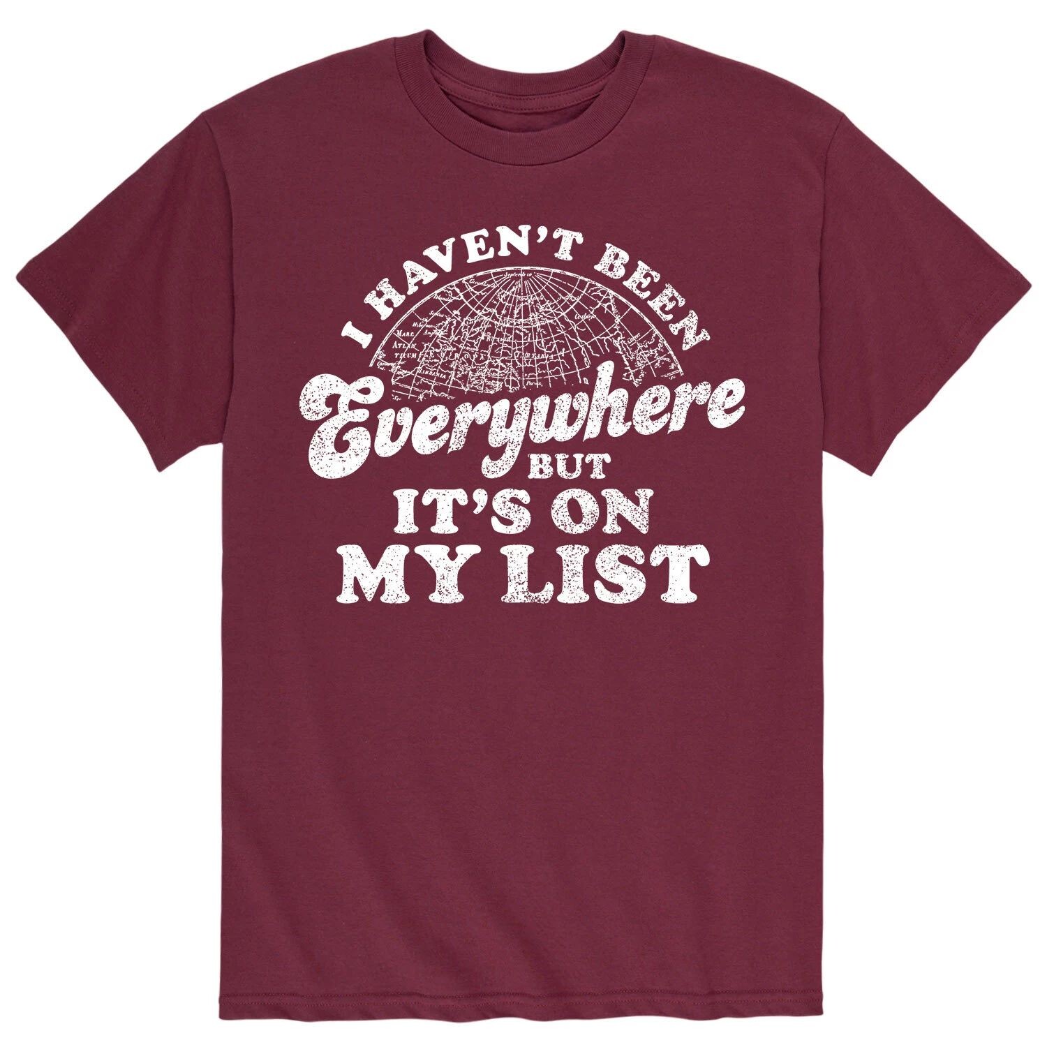 Мужская футболка «Я не был везде» Licensed Character
Мужская футболка «Я не был везде» Licensed Character