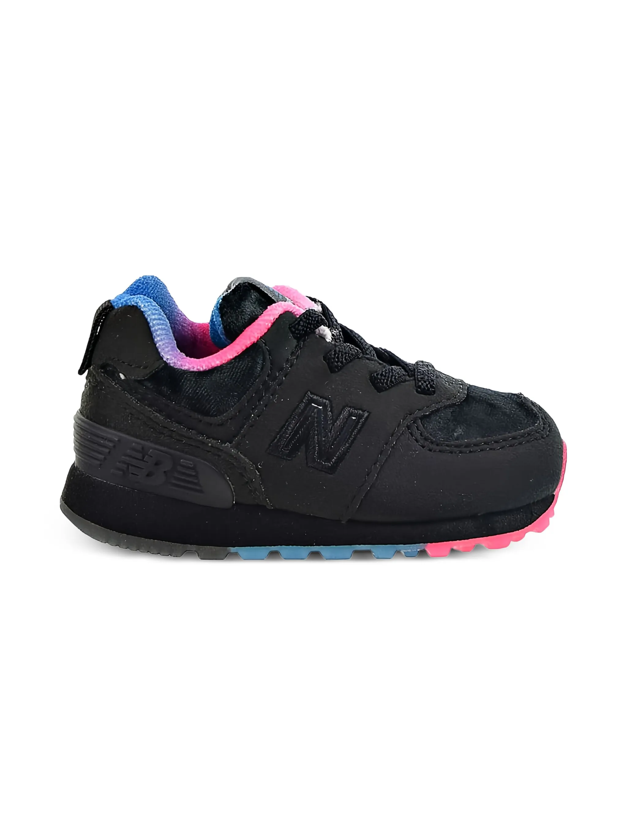 Кроссовки 574 Black/Pink/Blue New Balance, черный
Кроссовки 574 Black/Pink/Blue New Balance, черный