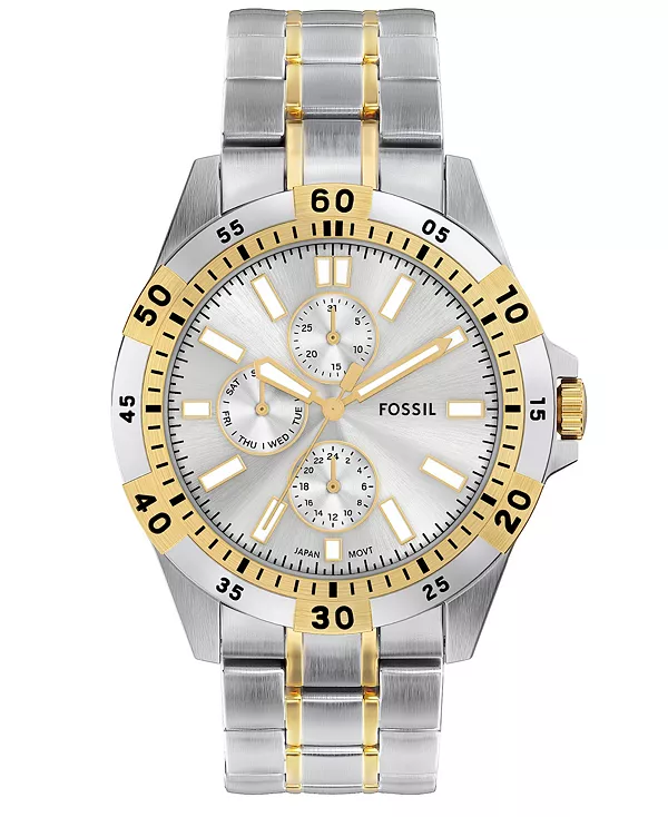 Мужские многофункциональные двухцветные часы Garrett из нержавеющей стали, 44 мм Fossil, two-tone
Мужские многофункциональные двухцветные часы Garrett из нержавеющей стали, 44 мм Fossil, two-tone