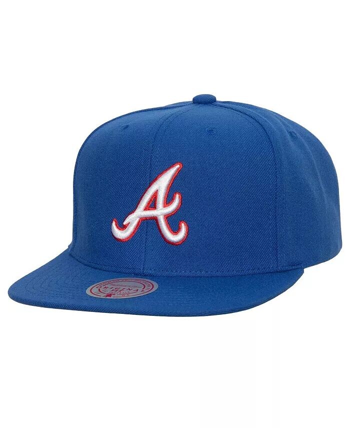 Мужская шляпа Snapback Royal Atlanta Braves Cooperstown Collection Evergreen Mitchell & Ness, синий
Мужская шляпа Snapback Royal Atlanta Braves Cooperstown Collection Evergreen Mitchell & Ness, синий