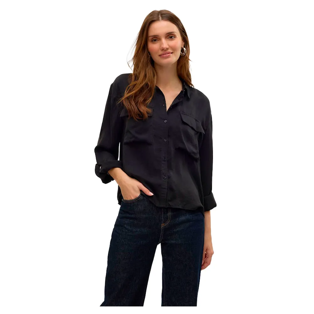 Рубашка с длинным рукавом Vero Moda Fabiana, черный
Рубашка с длинным рукавом Vero Moda Fabiana, черный