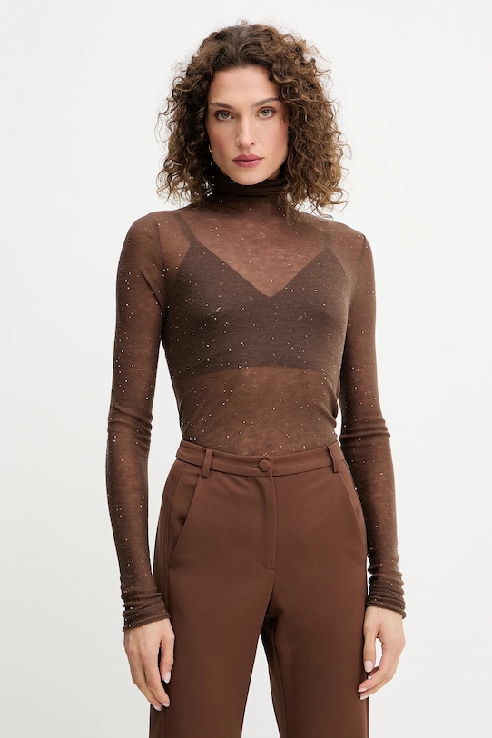 Свитер Pinko, коричневый
Свитер Pinko, коричневый