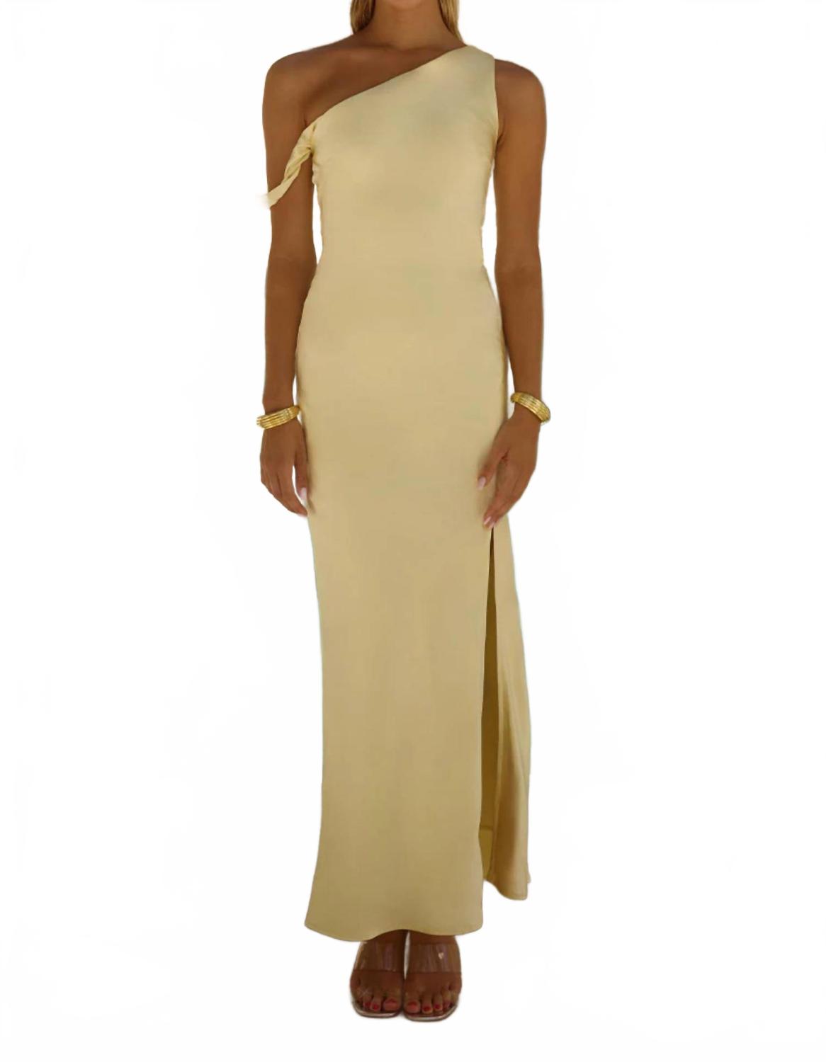 RUNAWAY Платье макси Gia лимонного цвета
RUNAWAY Платье макси Gia лимонного цвета
