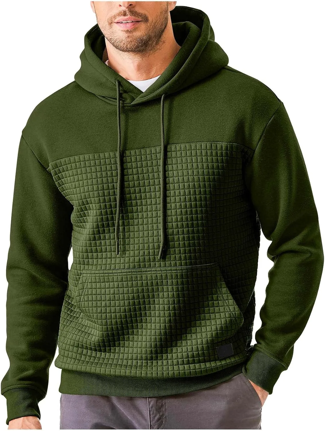 Мужская повседневная худи с длинным рукавом, мягкая и удобная
Мужская повседневная худи с длинным рукавом, мягкая и удобная