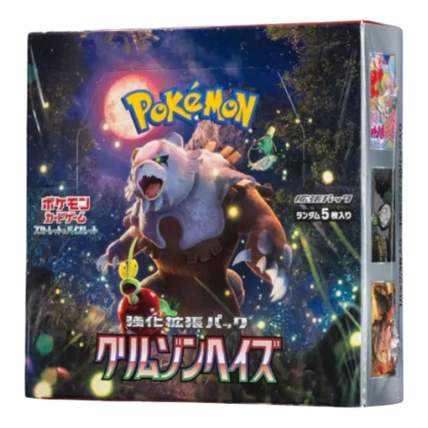 Набор карточек Pokemon Scarlet & Violet Enhanced Expansion Pack Box 'Crimson Haze'
Набор карточек Pokemon Scarlet & Violet Enhanced Expansion Pack Box 'Crimson Haze'