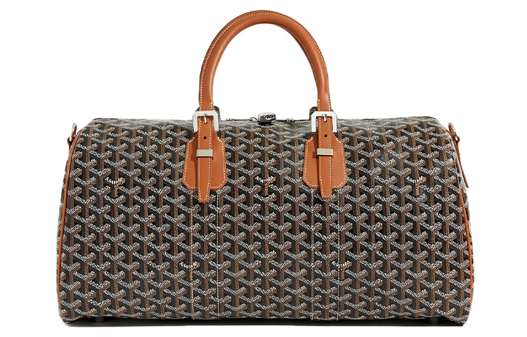 GOYARD Бостонская сумка Canvas с кожаными вставками, портативная сумка через плечо, средний размер, унисекс, коричневый
GOYARD Бостонская сумка Canvas с кожаными вставками, портативная сумка через плечо, средний размер, унисекс, коричневый