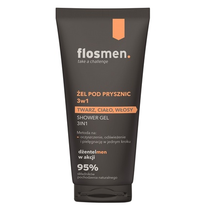 Гель для душа Flosmen 3 In 1 Face - Body - Hair 225ml
Гель для душа Flosmen 3 In 1 Face - Body - Hair 225ml