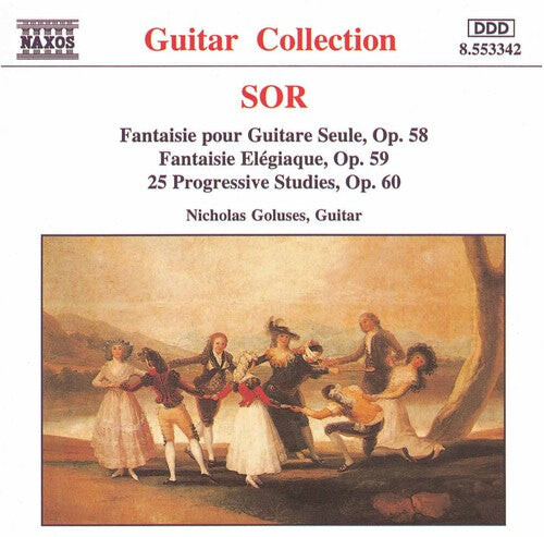 CD диск Sor / Goluses: Guitar Music / Fantaisie Elegiaque
CD диск Sor / Goluses: Guitar Music / Fantaisie Elegiaque