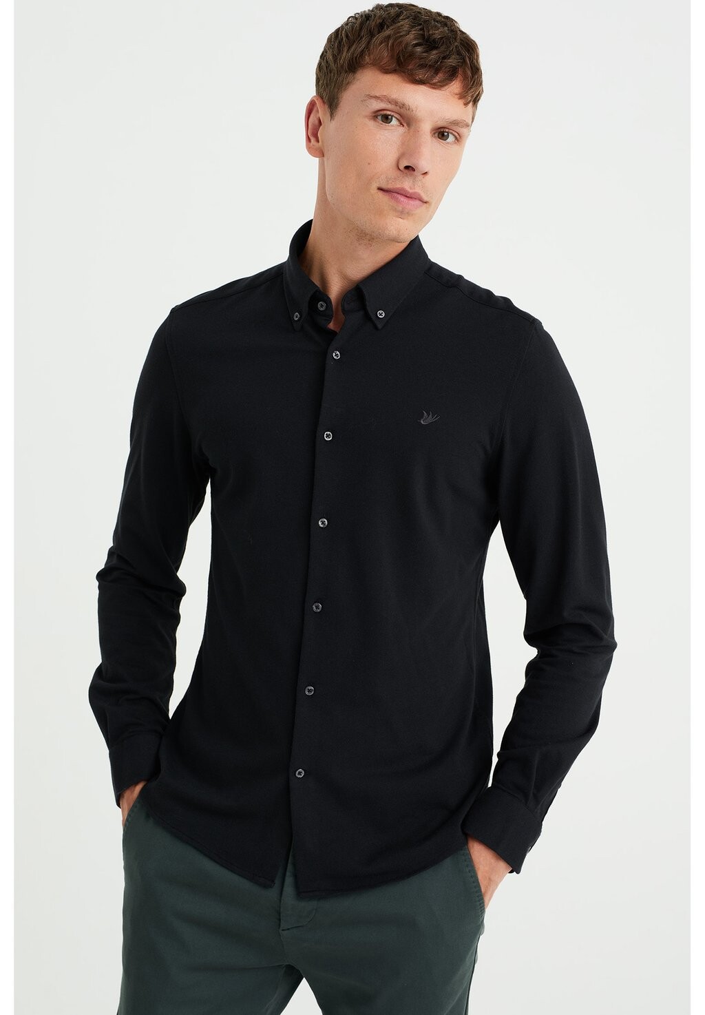 Рубашка WE Fashion, цвет black
Рубашка WE Fashion, цвет black