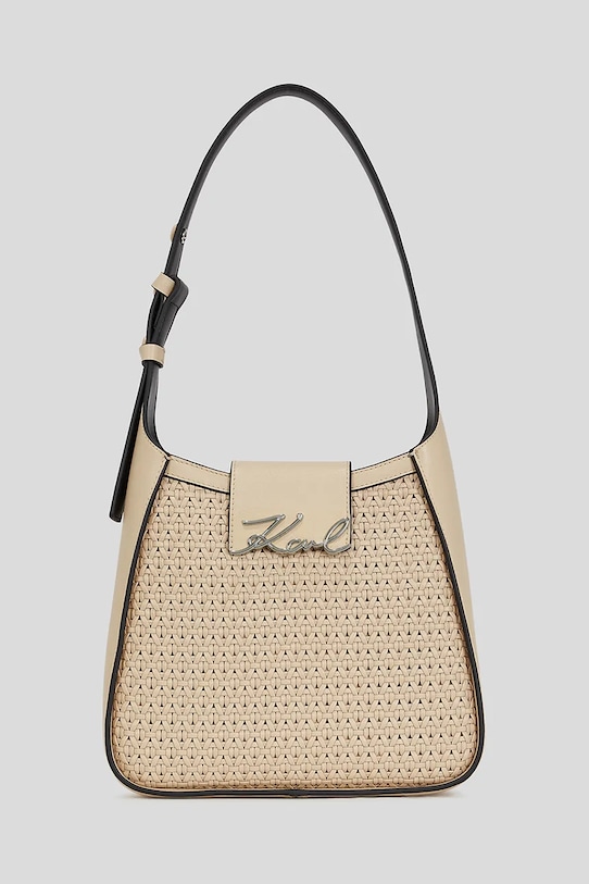 Кожаная сумка K/SIGNATURE Karl Lagerfeld, бежевый
Кожаная сумка K/SIGNATURE Karl Lagerfeld, бежевый