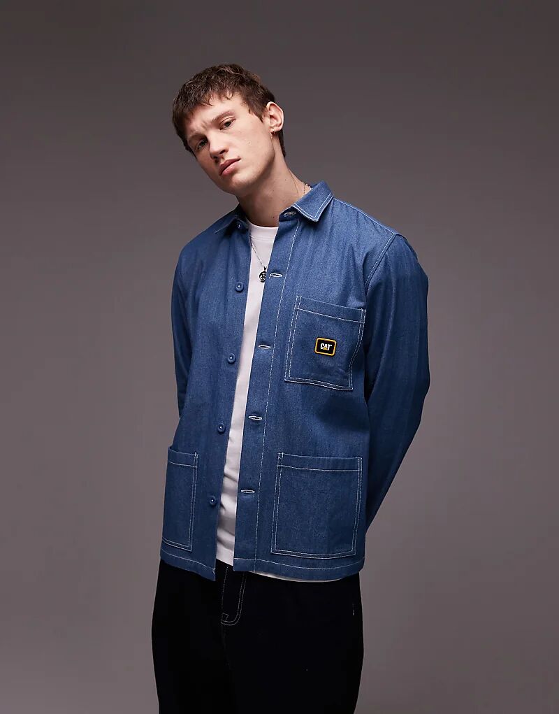 Джинсовая куртка CAT WWR в сине-сером цвете
Джинсовая куртка CAT WWR в сине-сером цвете