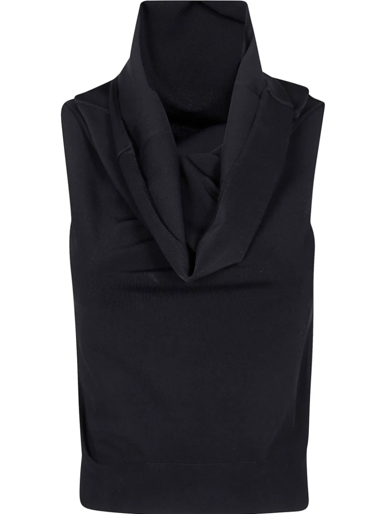 Топ с воротником-хомутиком Nuur, черный
Топ с воротником-хомутиком Nuur, черный