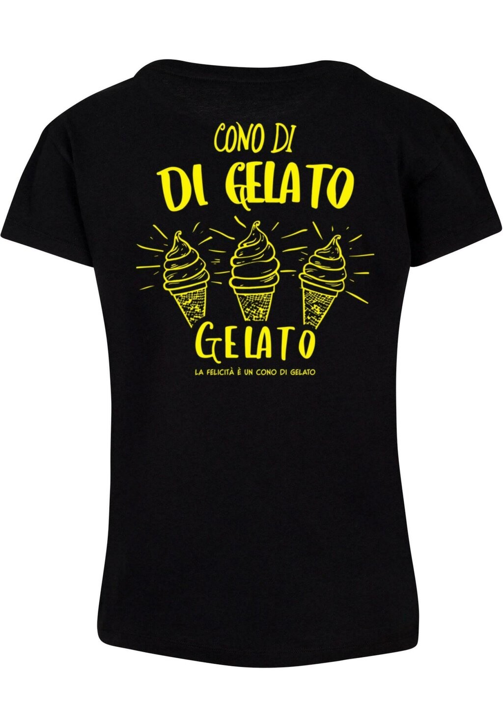 Футболка с принтом CONO DI GELATO TEE Merchcode, черный 
Футболка с принтом CONO DI GELATO TEE Merchcode, черный