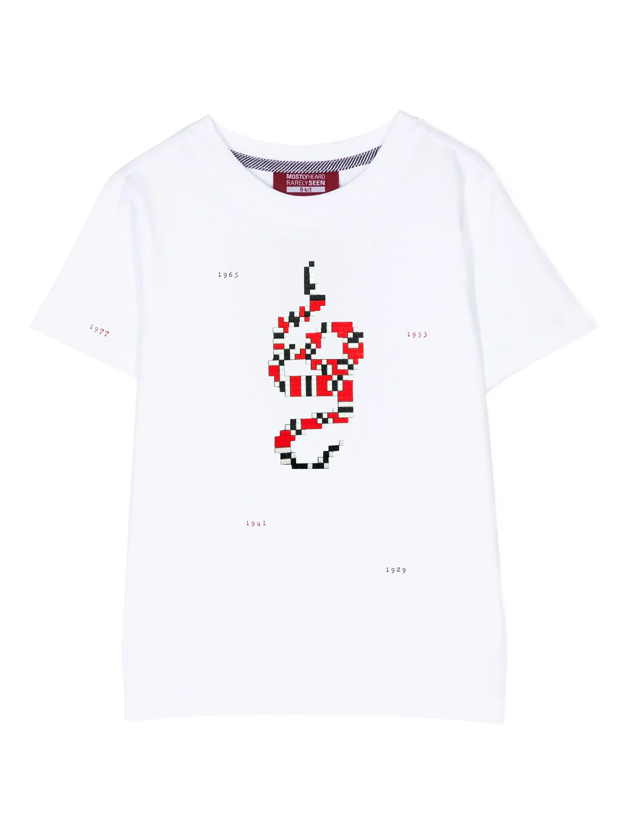 Футболка Mini Snake Years Mostly Heard Rarely Seen 8-Bit, белый
Футболка Mini Snake Years Mostly Heard Rarely Seen 8-Bit, белый