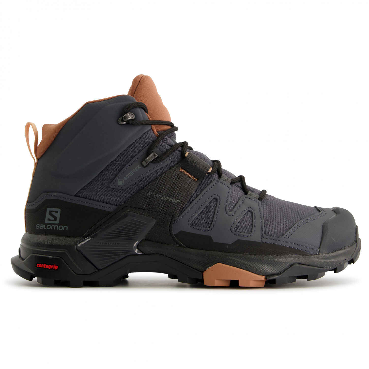 Ботинки для прогулки Salomon Women's X Ultra 4 Mid GTX, цвет Ebony/Mocha Mousse/Almond Cream
Ботинки для прогулки Salomon Women's X Ultra 4 Mid GTX, цвет Ebony/Mocha Mousse/Almond Cream