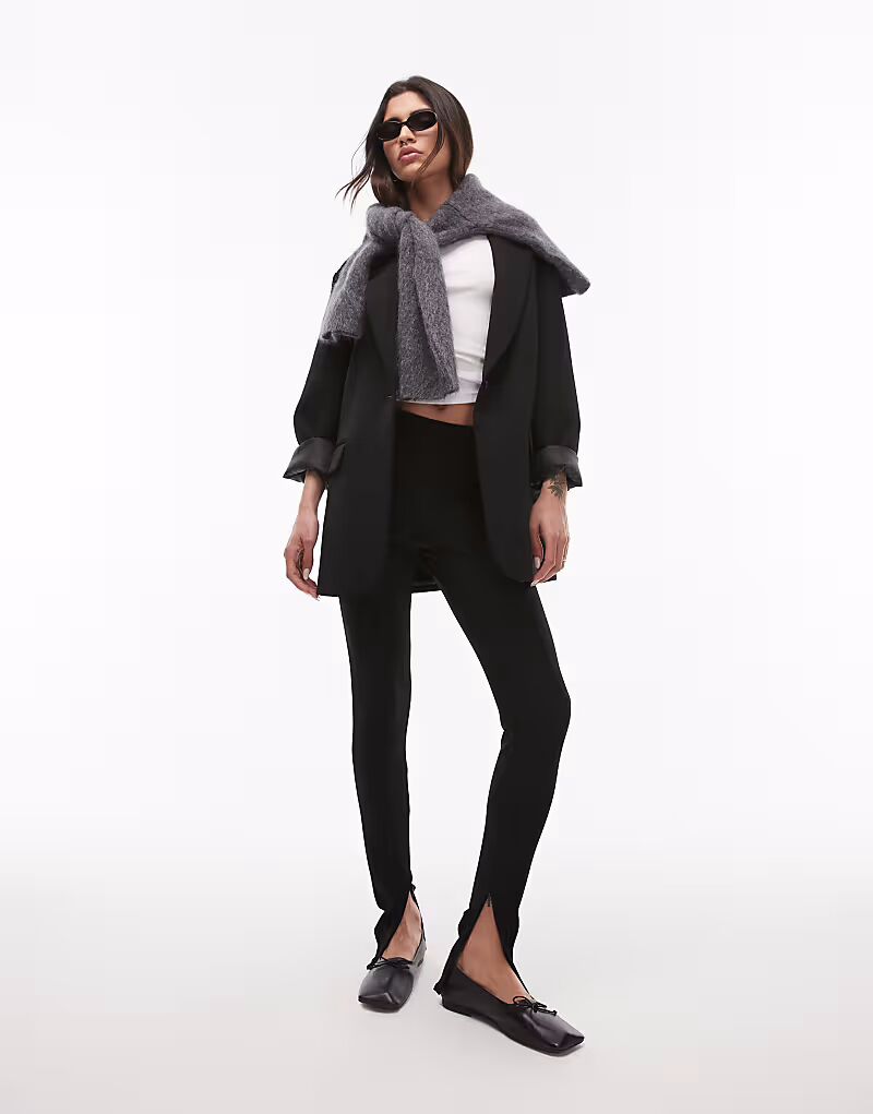 Леггинсы Mango с молнией черного цвета
Леггинсы Mango с молнией черного цвета