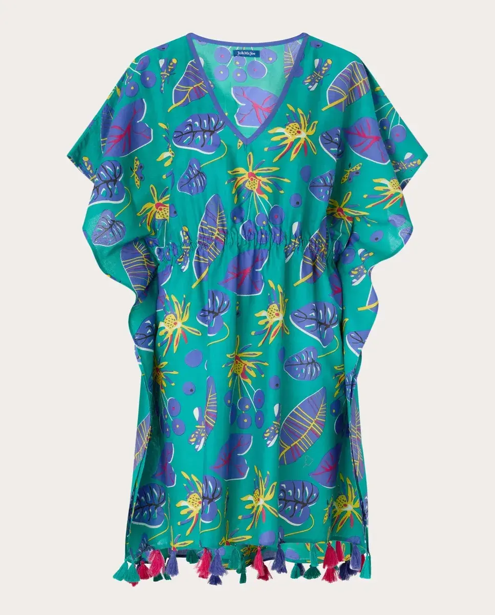 Женский кафтан с принтом «джунгли» Jo & Mr. Joe, зеленый
Женский кафтан с принтом «джунгли» Jo & Mr. Joe, зеленый