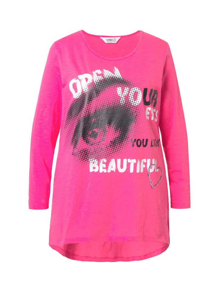 Длинная рубашка цвета розового гибискуса Angel of Style
Длинная рубашка цвета розового гибискуса Angel of Style