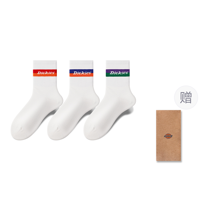 Комплект унисекс носков Mid-Calf Dickies, оранжевый/фиолетовый
Комплект унисекс носков Mid-Calf Dickies, оранжевый/фиолетовый