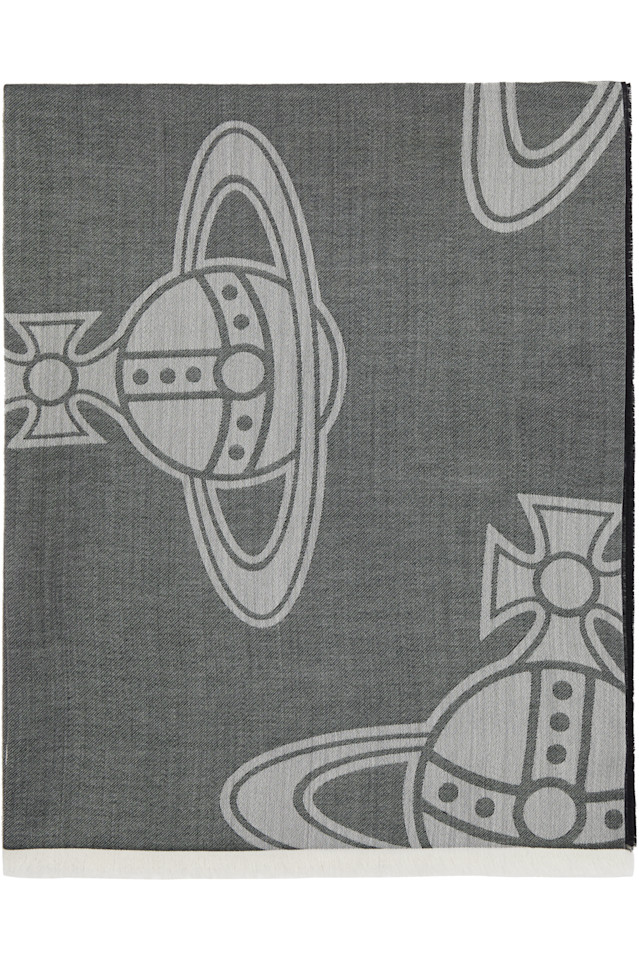 Шарф-Палантин Gray & Paris Orb Vivienne Westwood, черный
Шарф-Палантин Gray & Paris Orb Vivienne Westwood, черный
