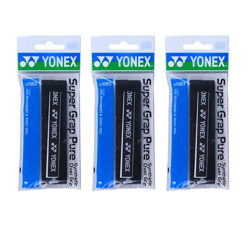 YONEX Лента для рукоятки бадминтонной ракетки Black Polyurethane утолщенная
YONEX Лента для рукоятки бадминтонной ракетки Black Polyurethane утолщенная