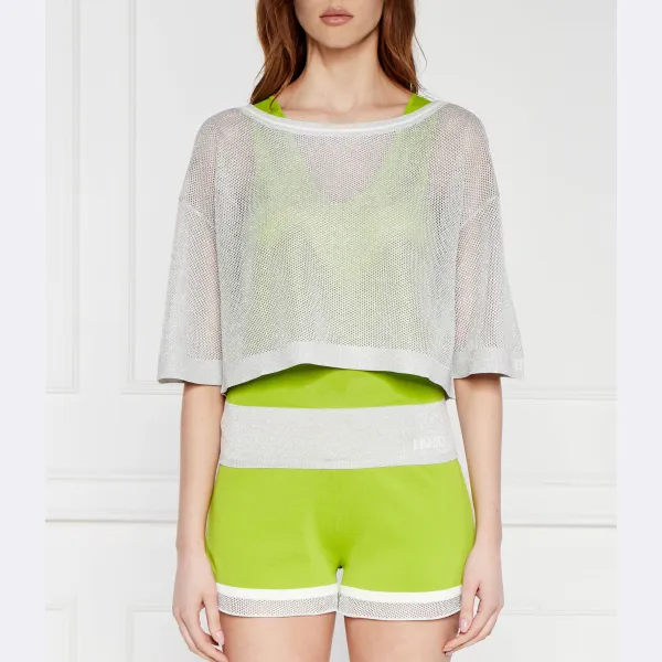 Свитер + топ свободного кроя Liu Jo, серебряный
Свитер + топ свободного кроя Liu Jo, серебряный