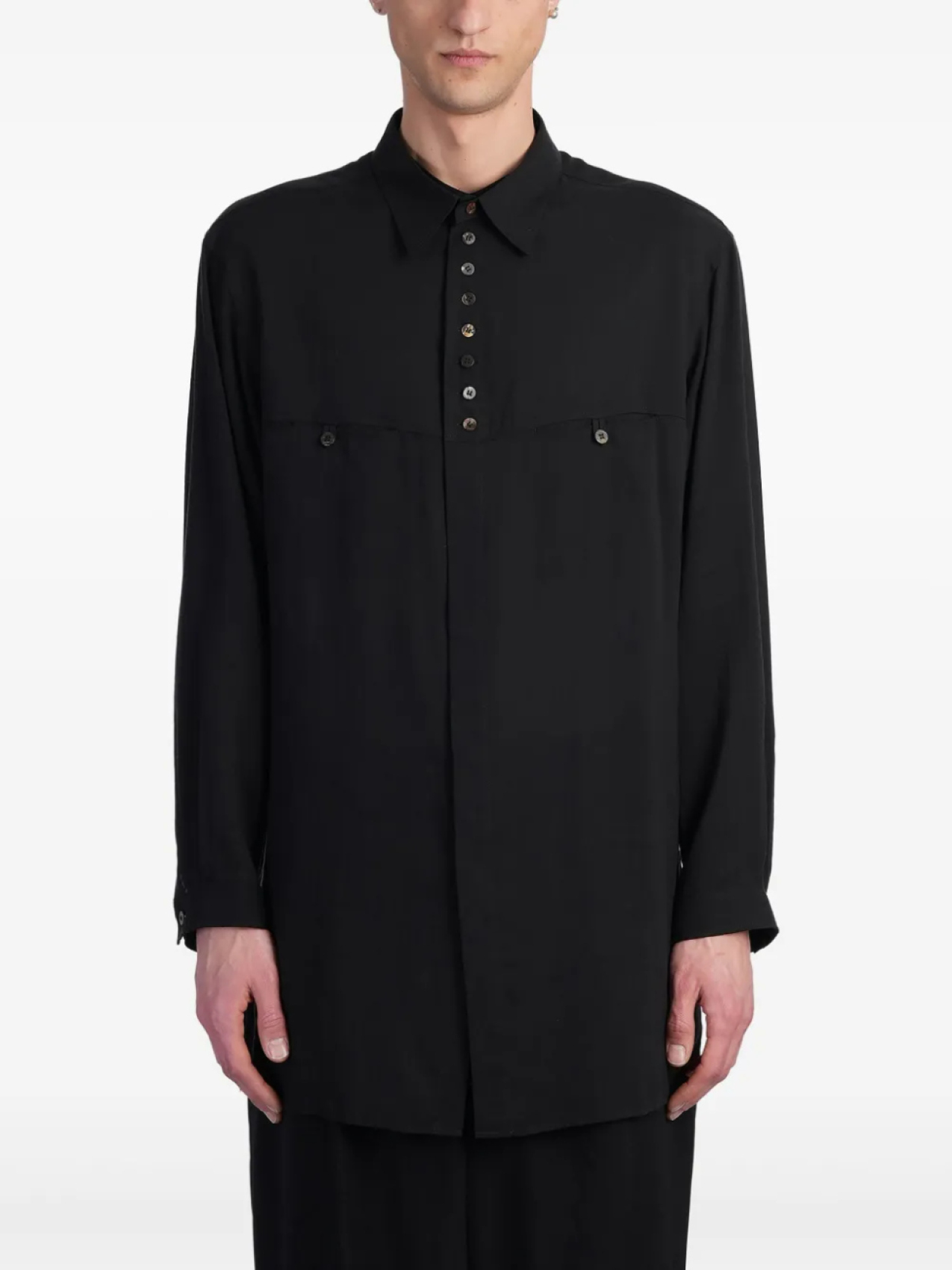 Рубашка с длинным рукавом Y's, черный
Рубашка с длинным рукавом Y's, черный