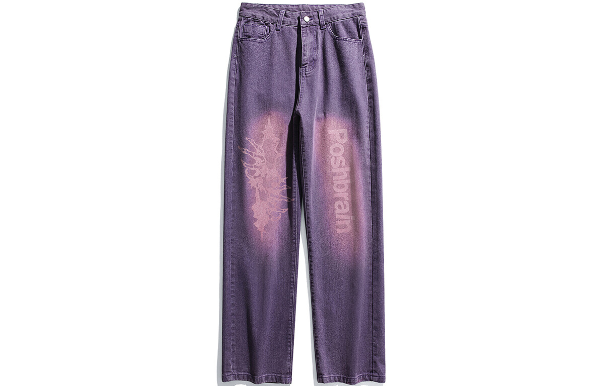 Джинсы унисекс Poshbrain, Фиолетовый
Джинсы унисекс Poshbrain, Фиолетовый