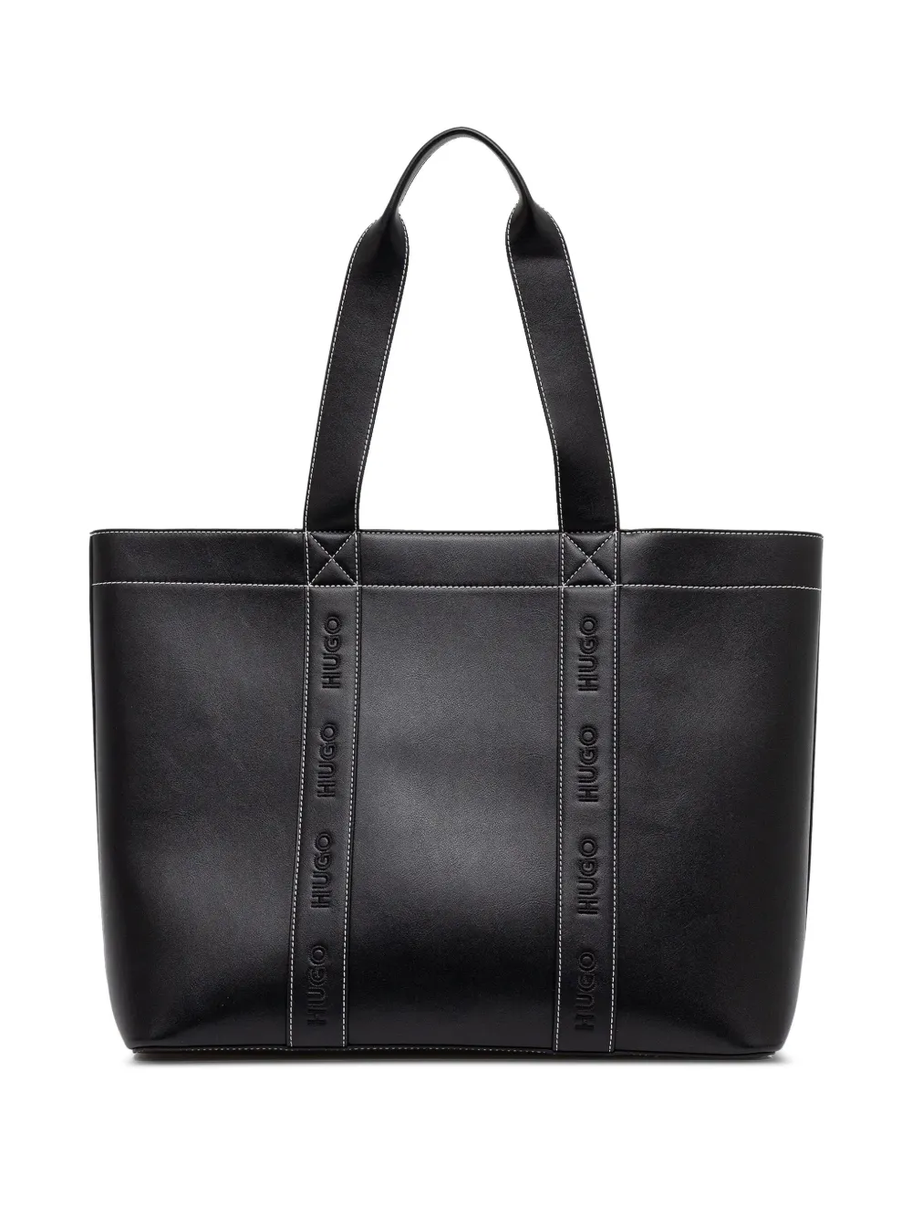 Сумка-тоут с вышитым логотипом HUGO, черный
Сумка-тоут с вышитым логотипом HUGO, черный