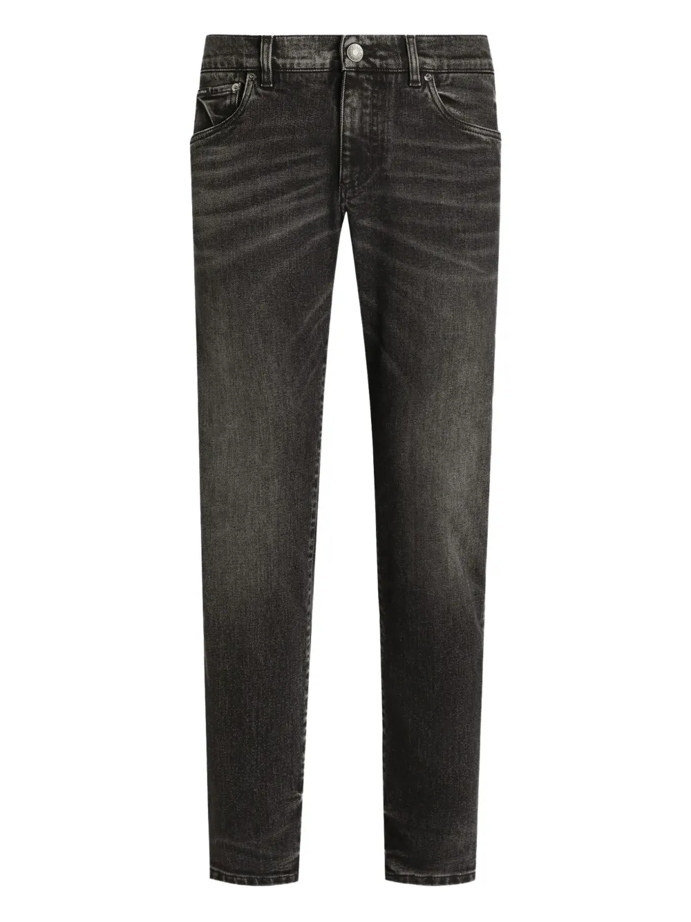 Джинсы с логотипом и эффектом потертости DOLCE & GABBANA, черный
Джинсы с логотипом и эффектом потертости DOLCE & GABBANA, черный