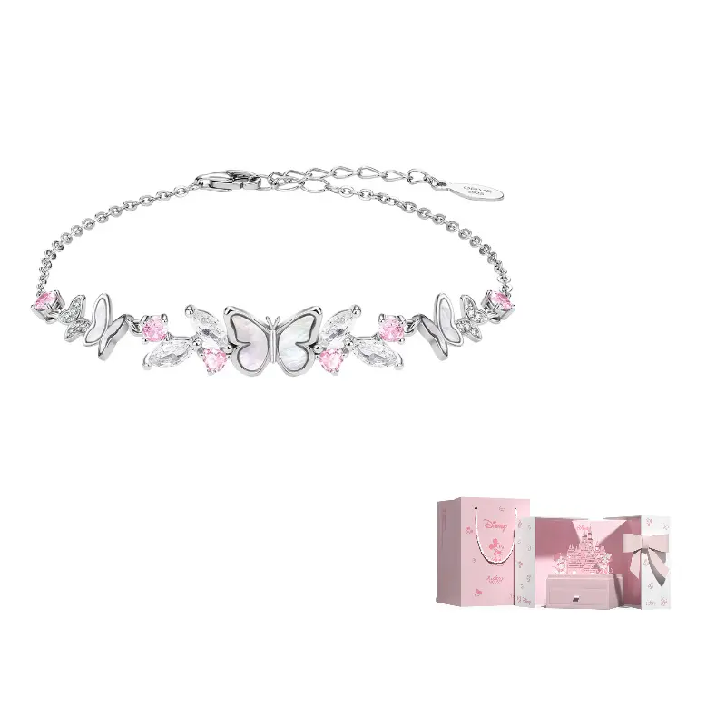 Disney Серебряный браслет S925 для женщин серебристо-розовый
Disney Серебряный браслет S925 для женщин серебристо-розовый