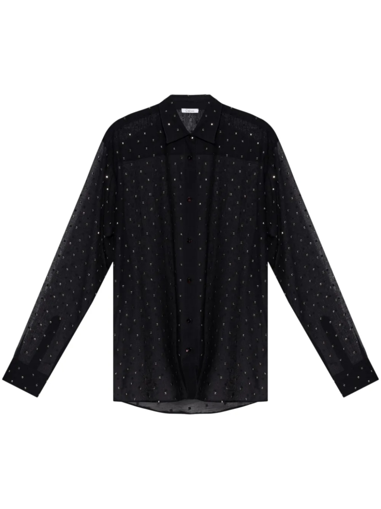 Рубашка, украшенная заклепками Oséree, черный
Рубашка, украшенная заклепками Oséree, черный